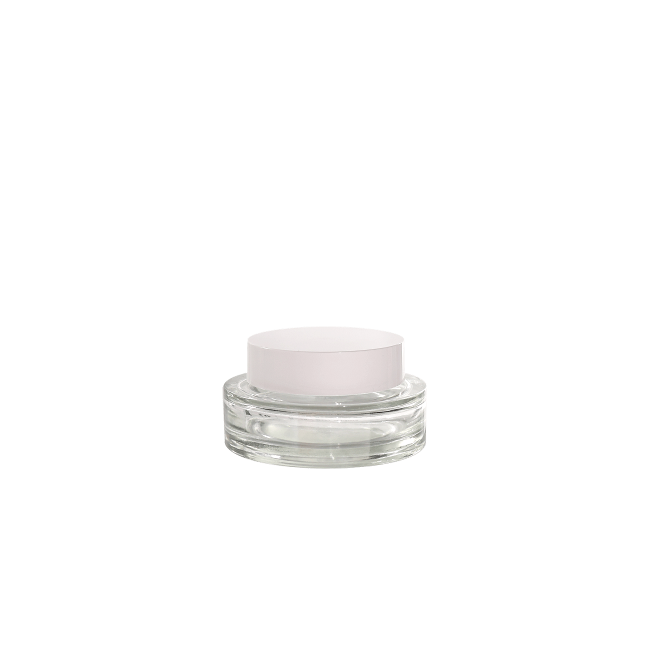 M-LC JAR-01 ROUND GLASS CREAM JAR main image