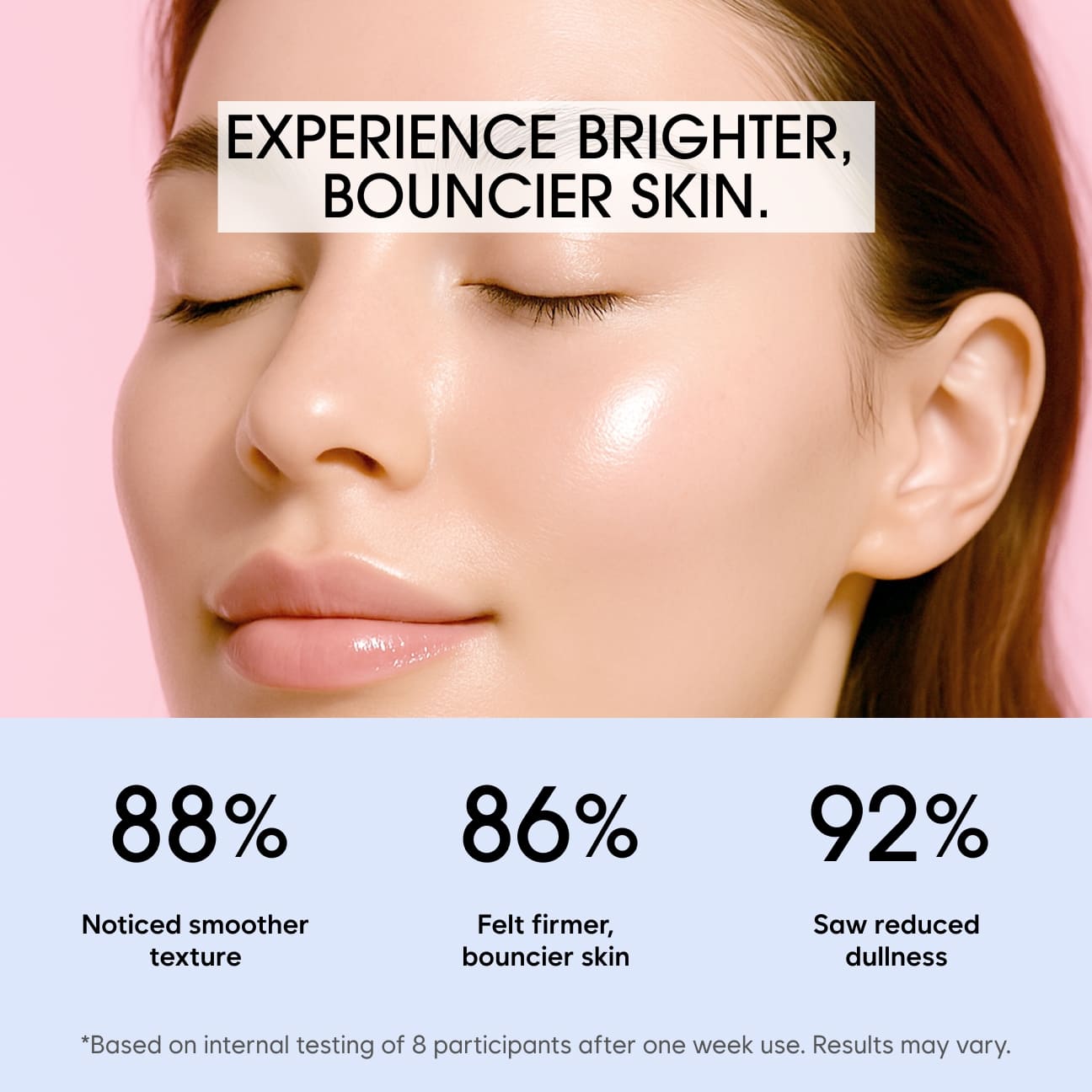 NIACINAMIDE 2%+ SAPONIN PINK SERUM image 3