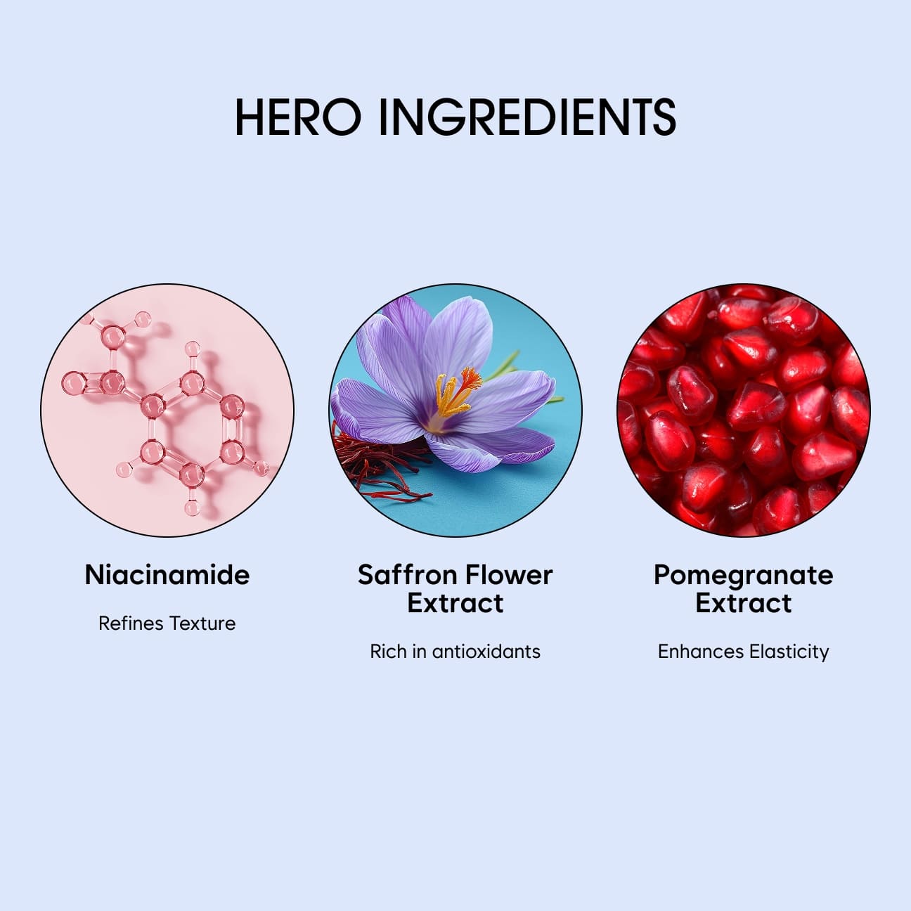 NIACINAMIDE 2%+ SAPONIN PINK SERUM image 4