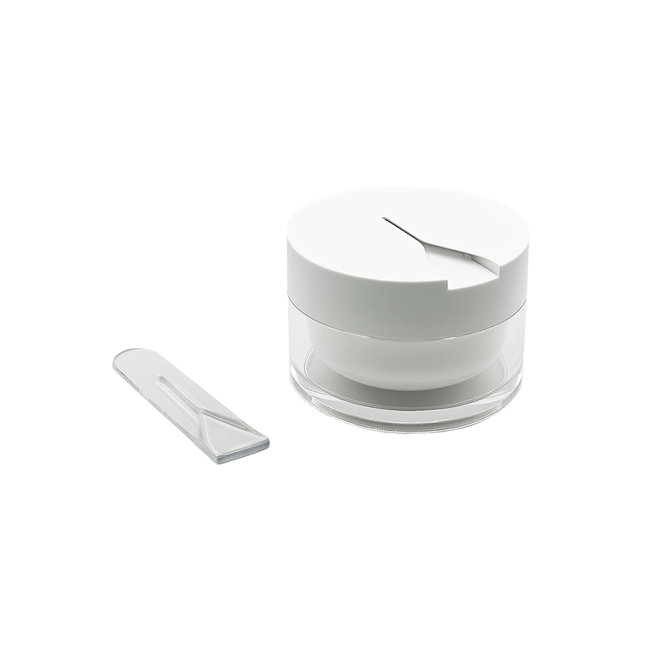 DP187A1 REFILLABLE SPTULA CREAM JAR image 2